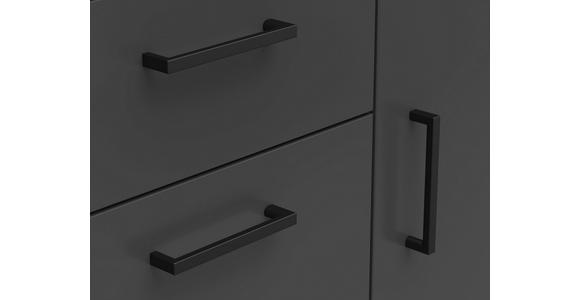 KOMMODE 80/83/52 cm in Graphitfarben - Anthrazit/Schwarz, MODERN, Holzwerkstoff/Kunststoff (80/83/52cm) - Carryhome