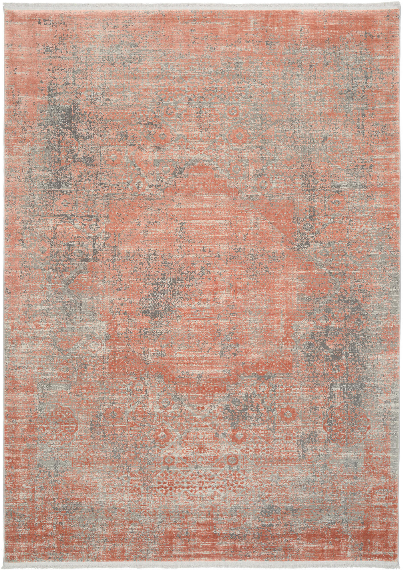 Dieter Knoll Webteppich Tesoro Rot 240x300 cm