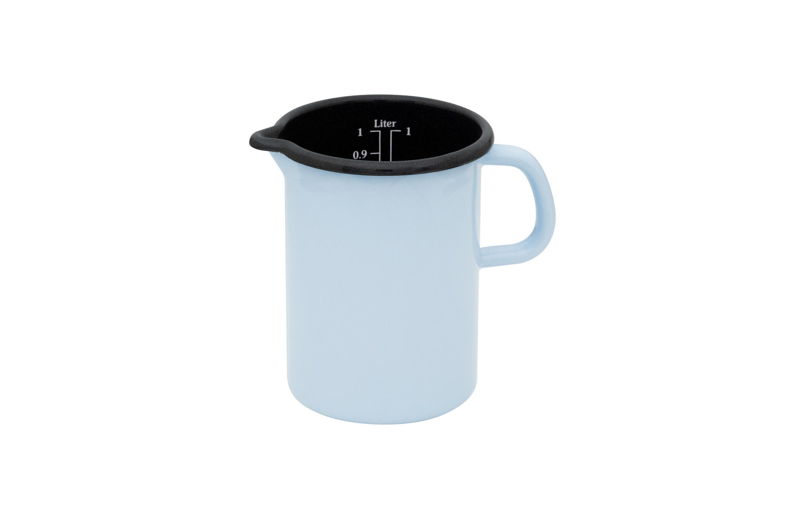 MESSBECHER - Blau, Basics, Metall (16,30/11,30/14,80cm) - Riess