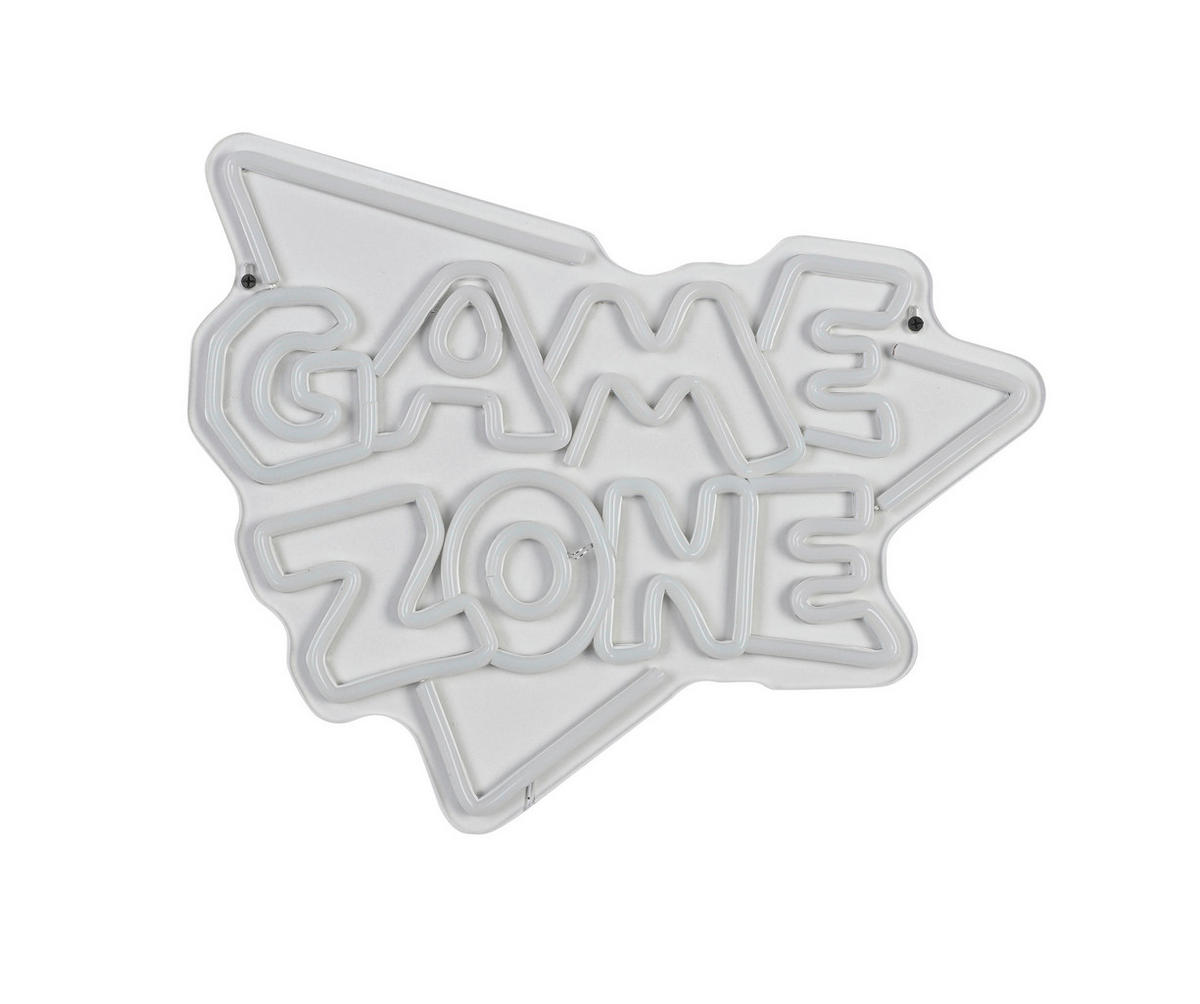 LED FALILÁMPA - áttetsző/fehér, Trend, műanyag (40/32/1,6cm) - Boxxx