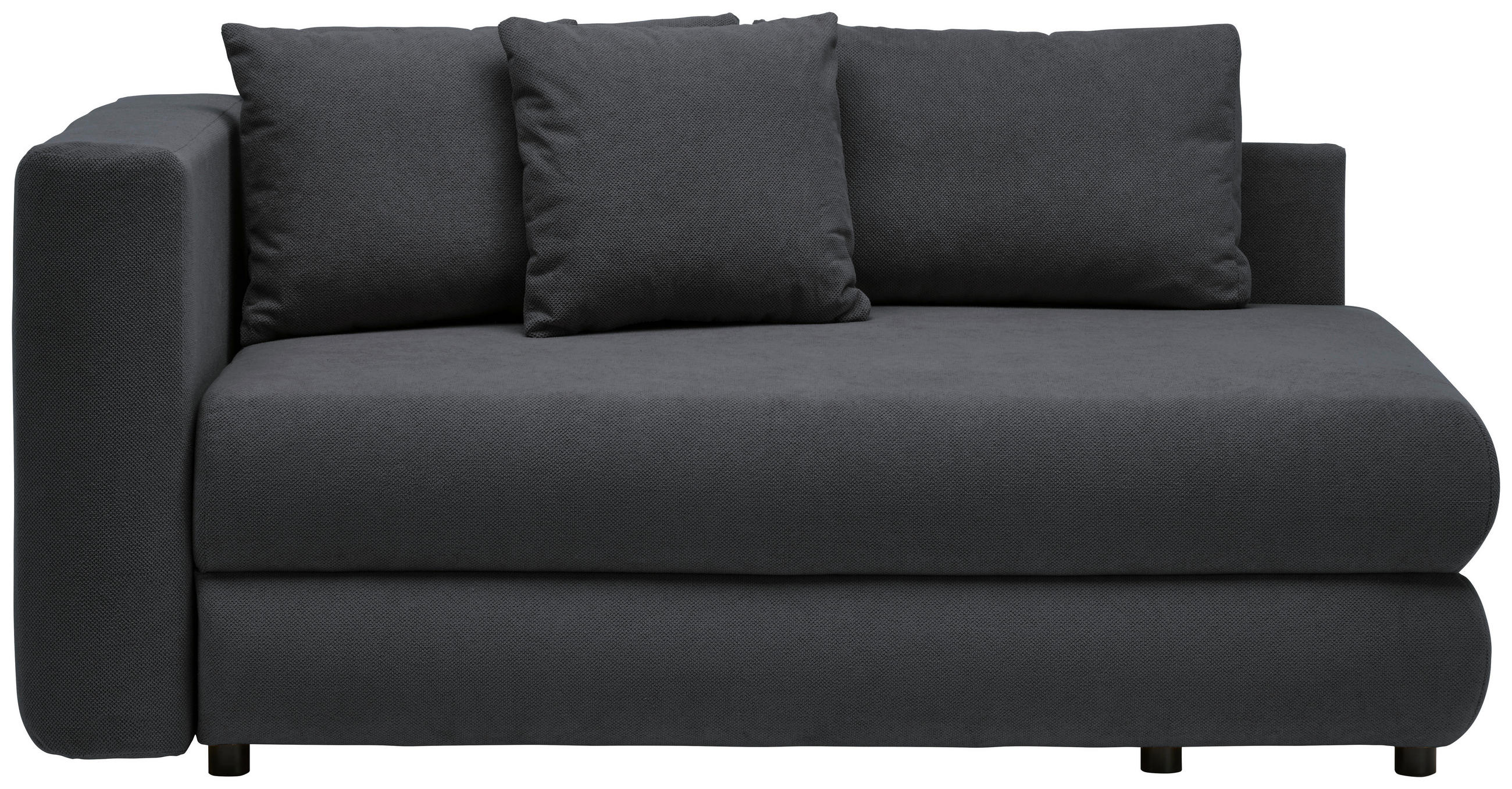 Cantus Récamiere Anthrazit 93x71-88x171 cm