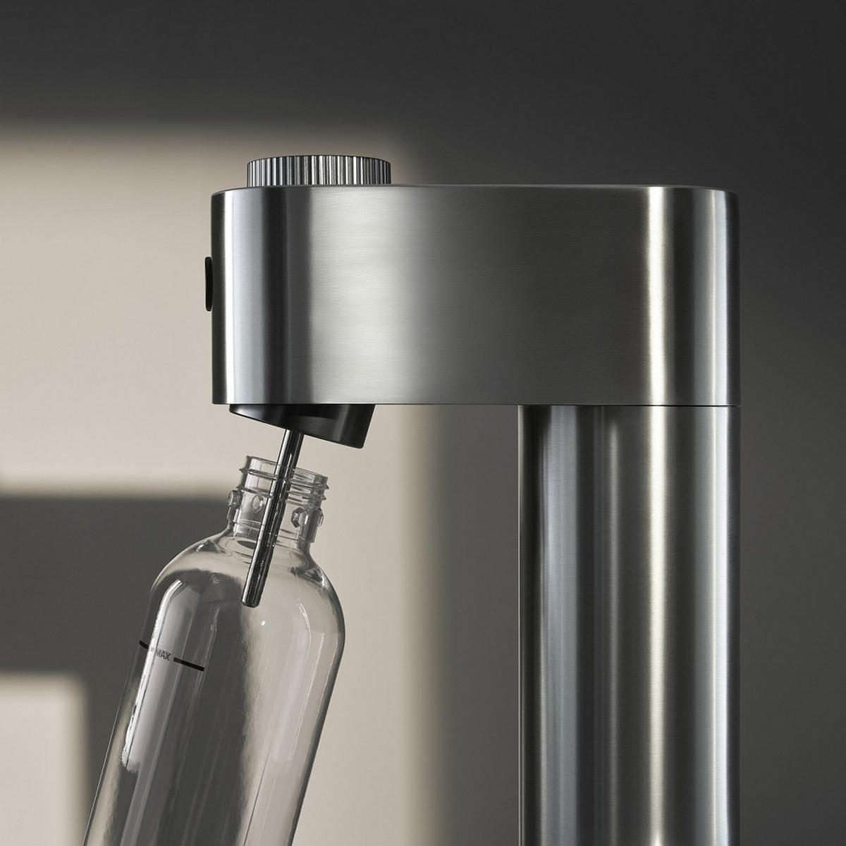 WASSERSPRUDLER-FLASCHE  - Transparent, Basics, Kunststoff (8,6/8,6/29,3cm) - WMF