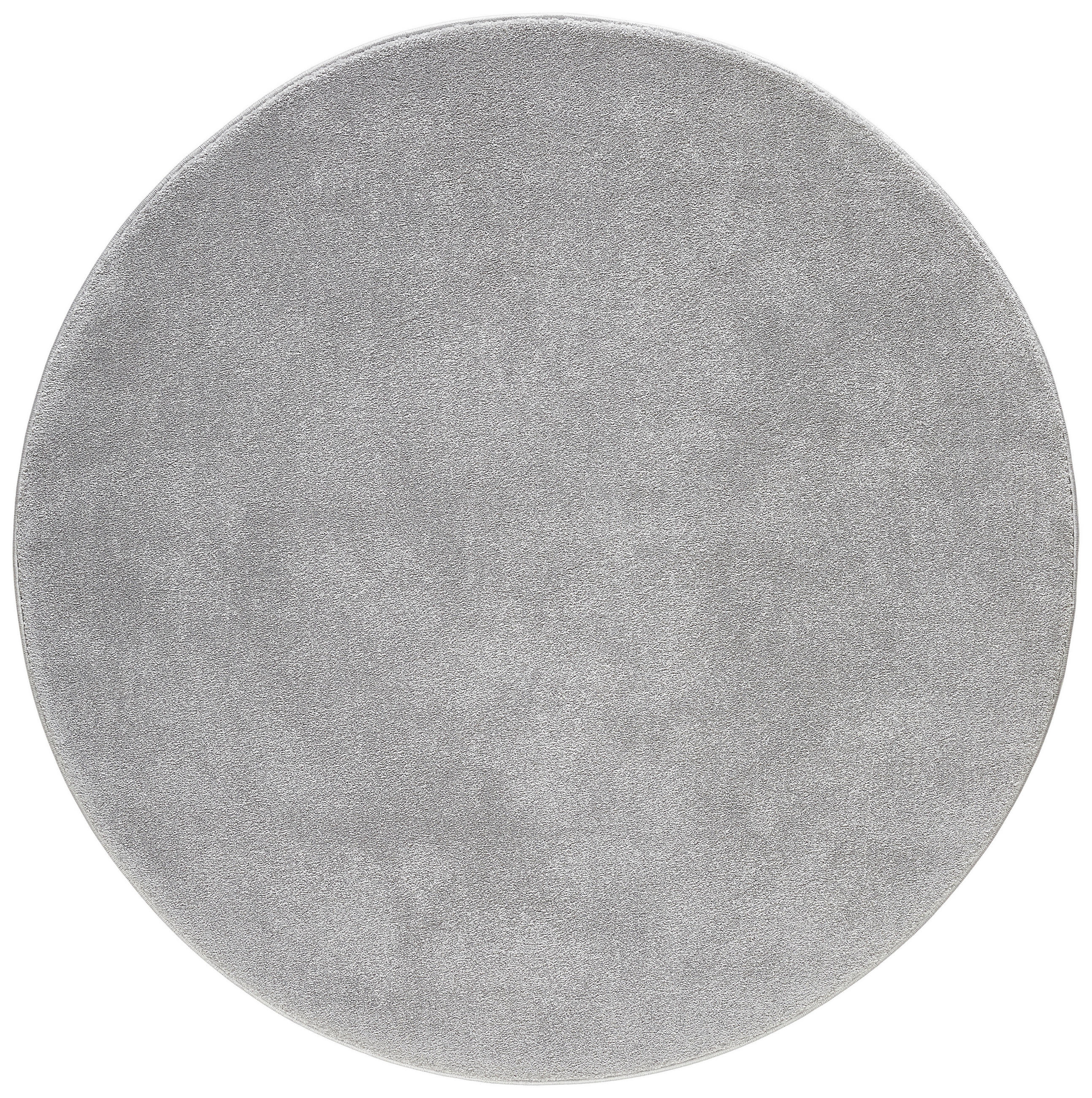 WEBTEPPICH 160 cm Tonga Silberfarben  - Silberfarben, KONVENTIONELL, Naturmaterialien/Textil (160cm) - Novel