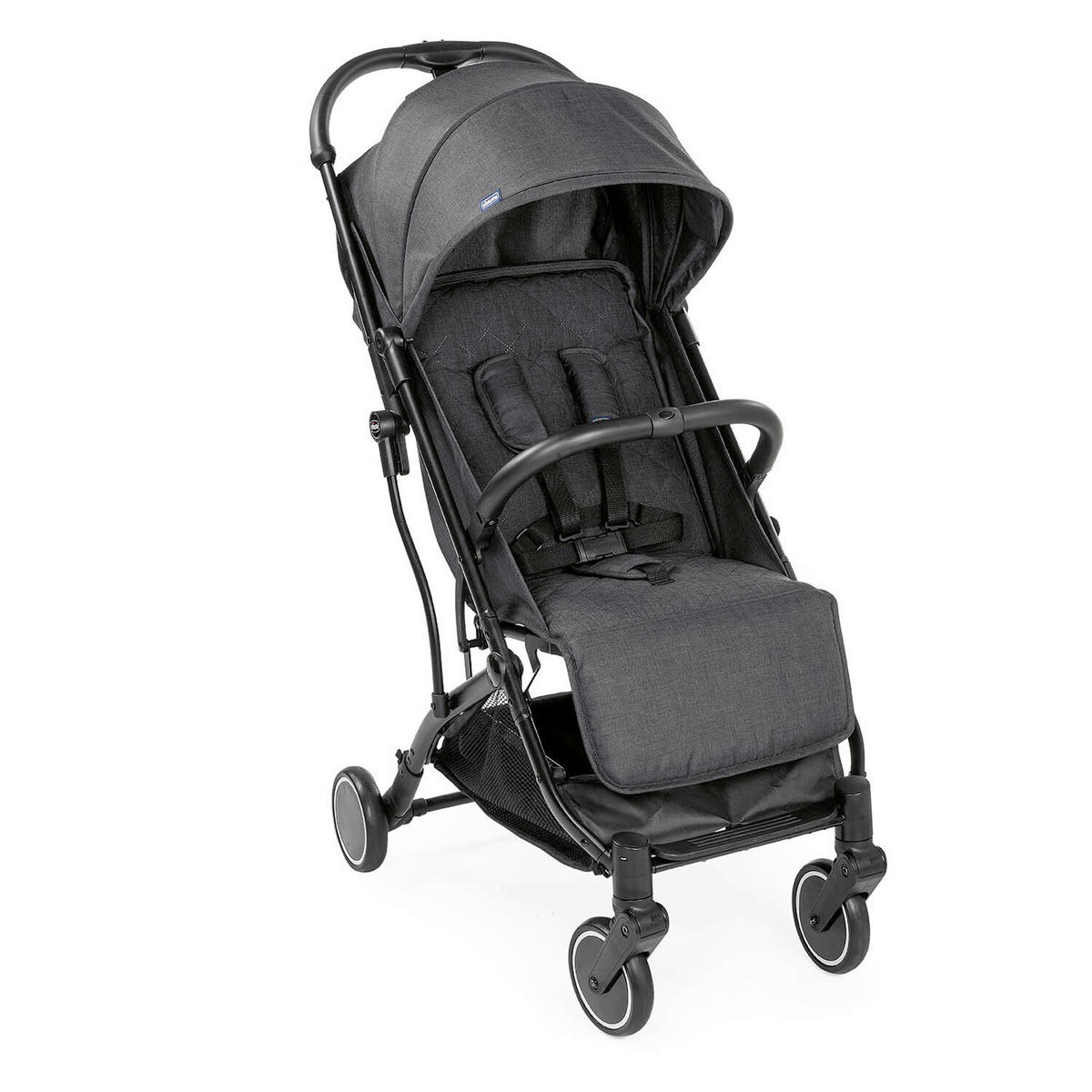 BUGGY TROLLEYME  - Anthrazit, Basics, Metall (49,5/103/84cm) - Chicco