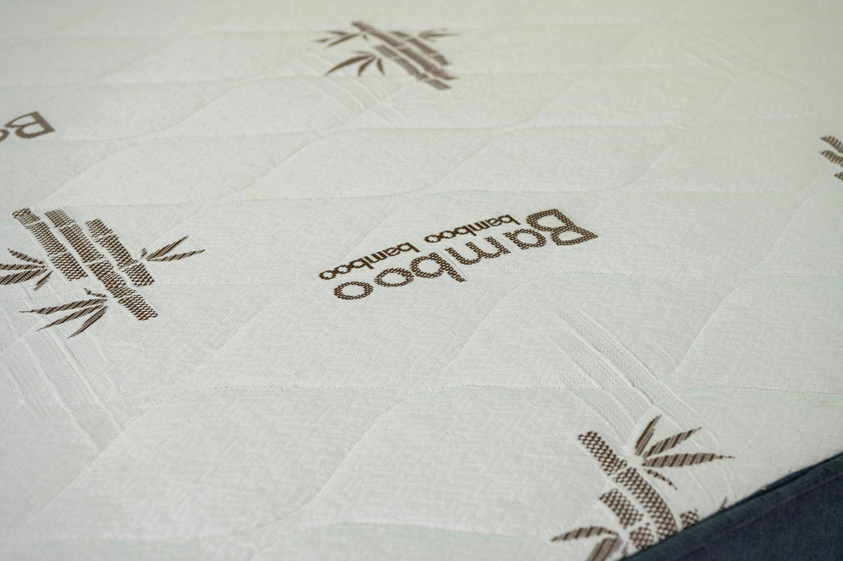 POSTELJA Z VZMETNICO 160 cm   x 200 cm  , kovina, tekstil siva  - siva, Konvencionalno, kovina/tekstil (160/200cm) - Ti'me