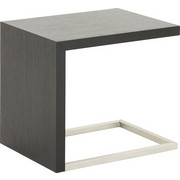 BEISTELLTISCH in Eichefarben, Schwarz - Eichefarben/Schwarz, Design, Holzwerkstoff/Metall (45/51/55cm) - Koinor