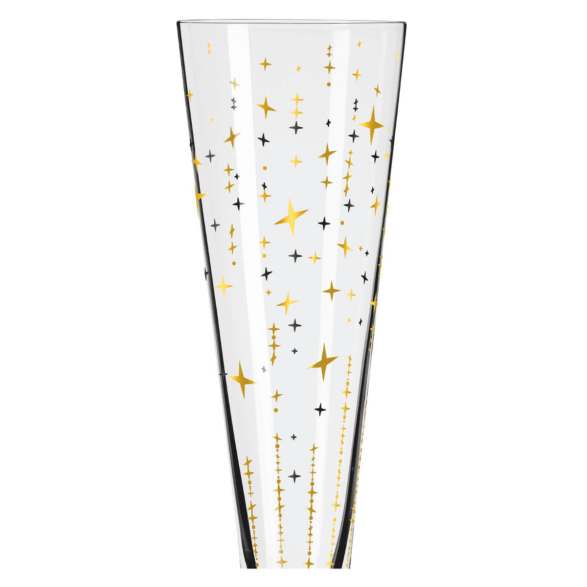 CHAMPAGNERGLAS 205 ml 2-teilig  - Platinfarben/Goldfarben, LIFESTYLE, Glas (7,2/24/7,2cm) - Ritzenhoff