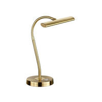 LED-TISCHLEUCHTE - Messingfarben, Lifestyle, Metall (18/35cm) - Trio Leuchten