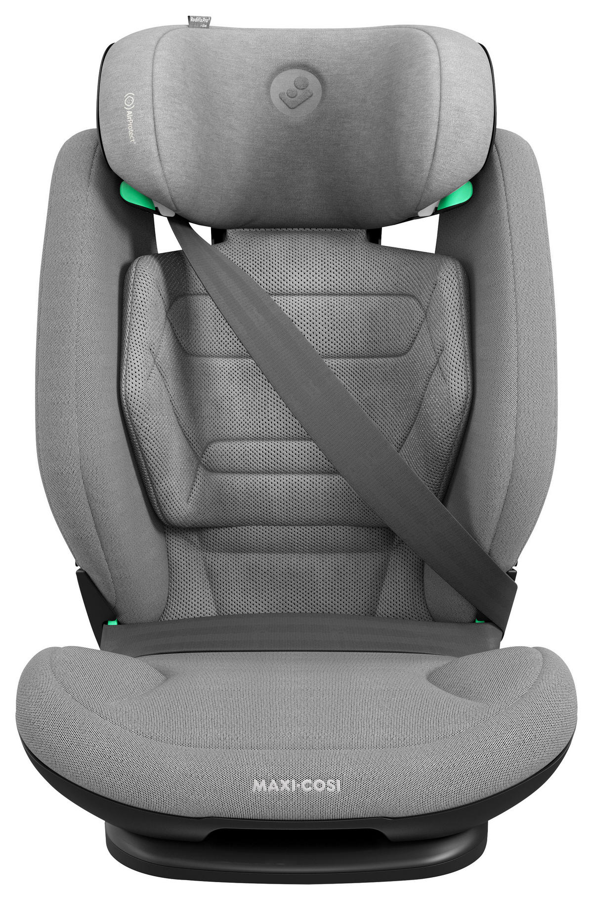 BILBARNSTOL Rodifix Pro2 i-Size  - ljusgrå, Basics, textil (44/79/69cm) - Maxi Cosi Pro