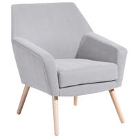 SESSEL Velours Silberfarben  - Buchefarben/Silberfarben, Design, Holz/Textil (67/81/71cm) - Max Winzer