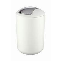 KOŠ NA KOSMETICKÉ POTŘEBY, 6,5 l - bílá, Basics, plast (19,5/31cm)