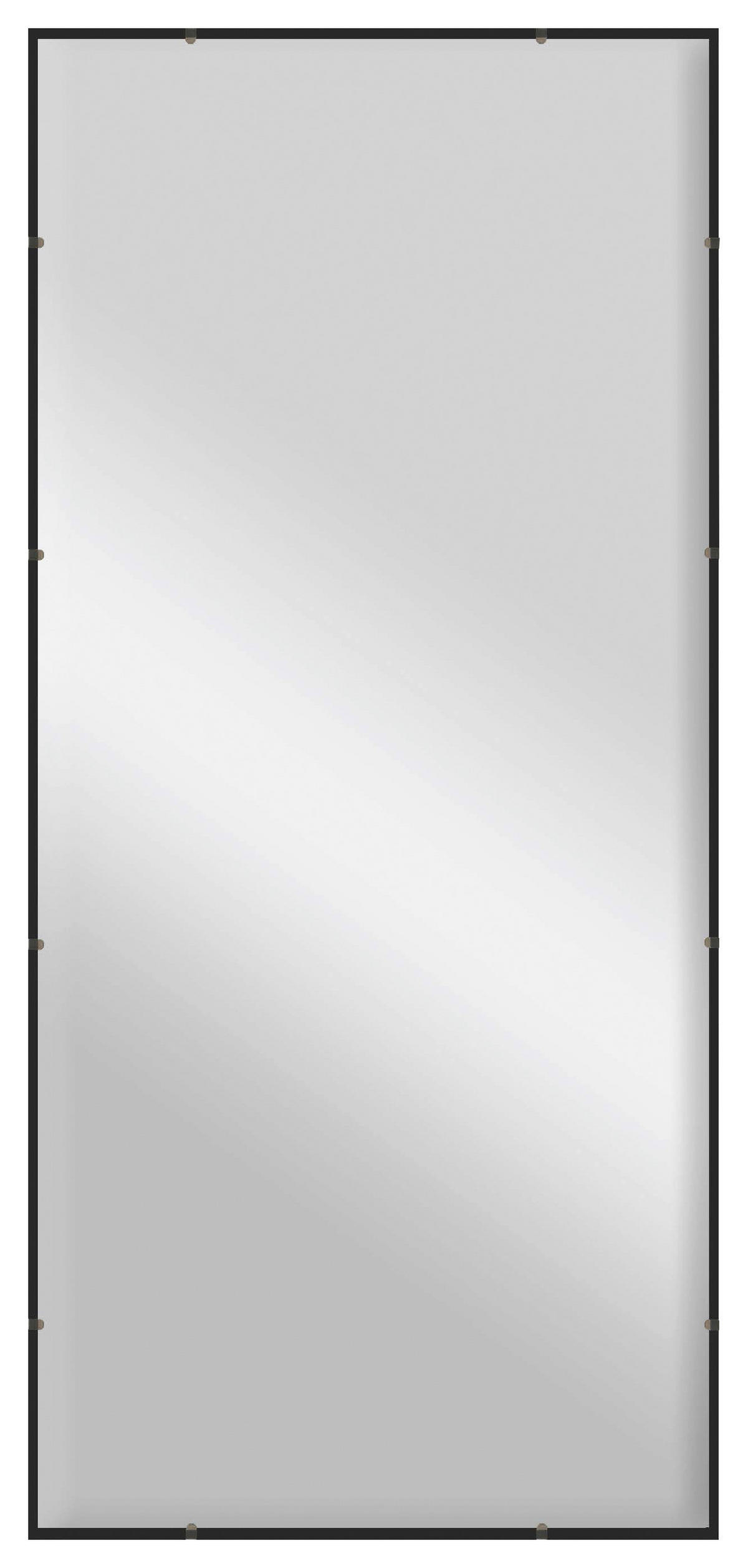 WANDSPIEGEL 30/100/1,5 cm  - Schwarz, Design, Glas/Holzwerkstoff (30/100/1,5cm) - Carryhome