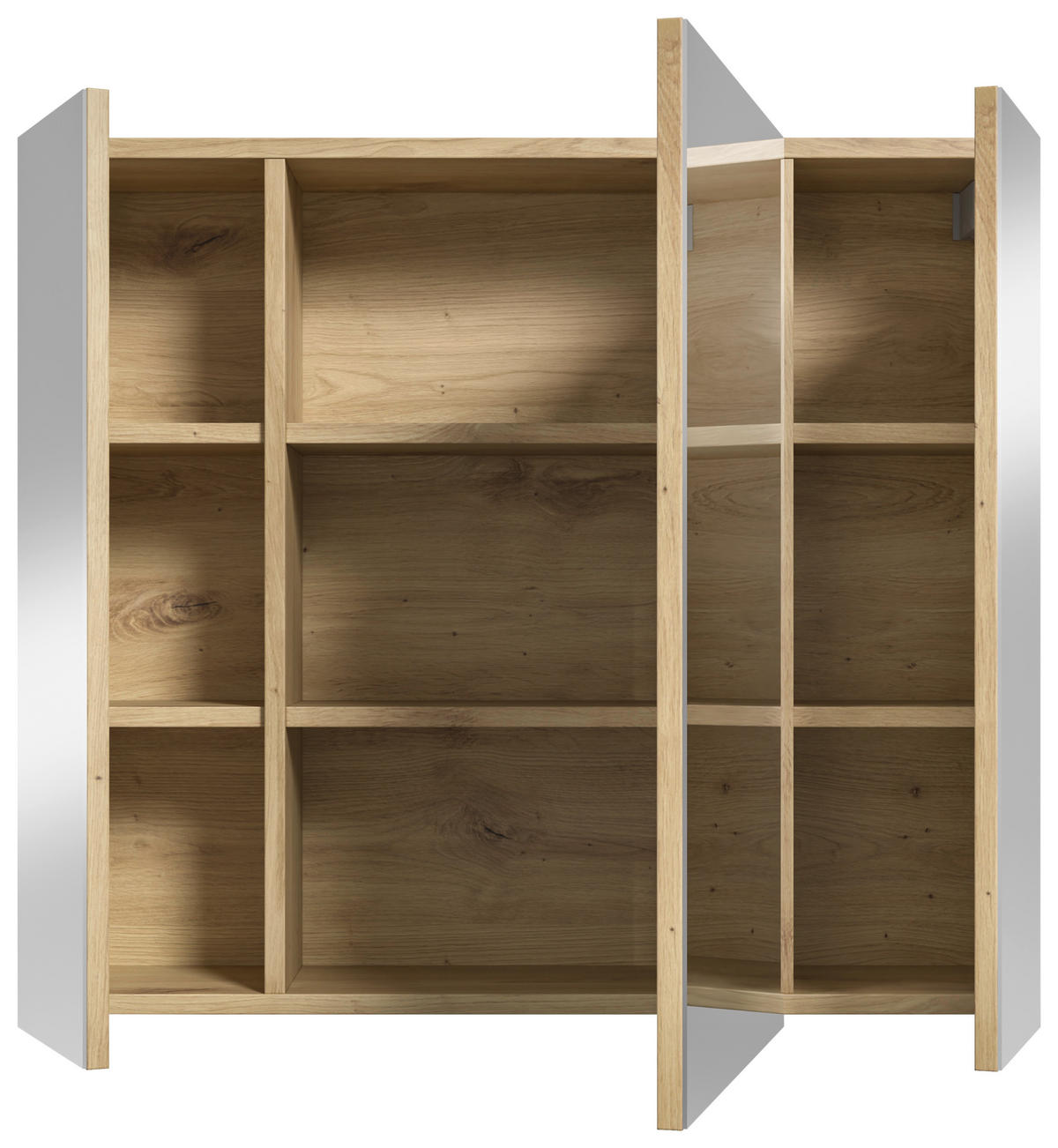 SPIEGELSCHRANK 80/70/20 cm  - Eiche Artisan, MODERN, Glas/Holzwerkstoff (80/70/20cm) - MID.YOU