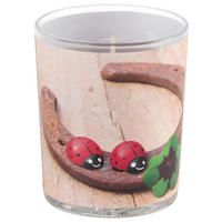 KERZE - Taupe/Hellgrau, Basics, Paraffin (6,5/7,9cm)