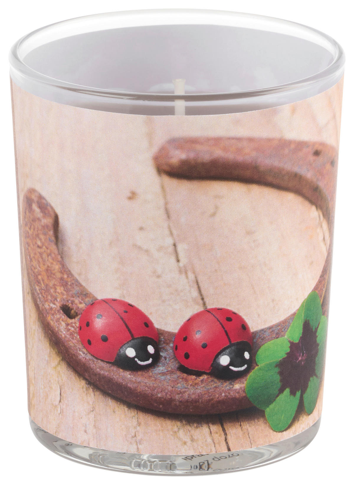 KERZE - Taupe/Hellgrau, Basics, Paraffin (6,5/7,9cm)