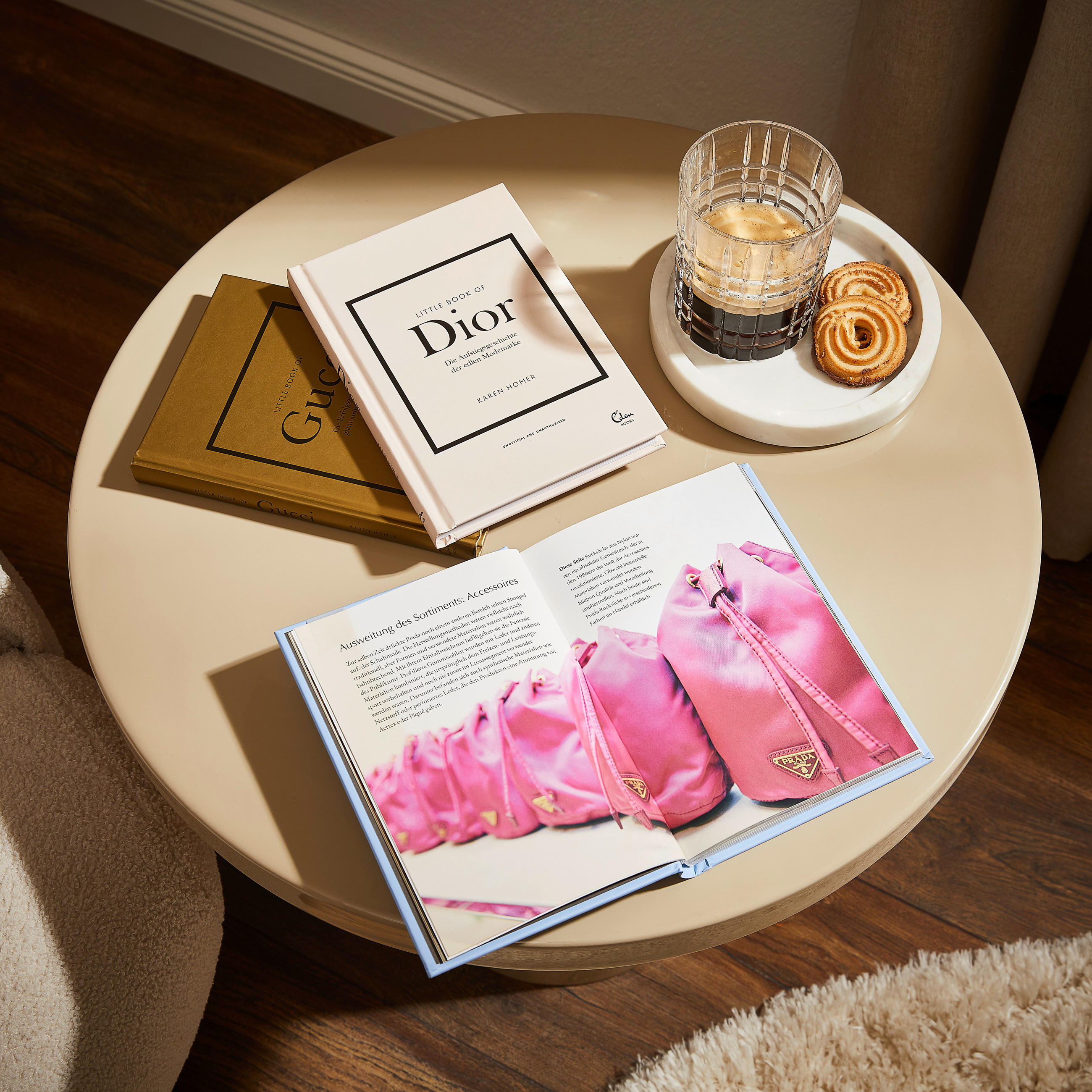 Coffee Table Book   Rosa  - Rosa, Basics, Papier (13,2/18,8/1,8cm)
