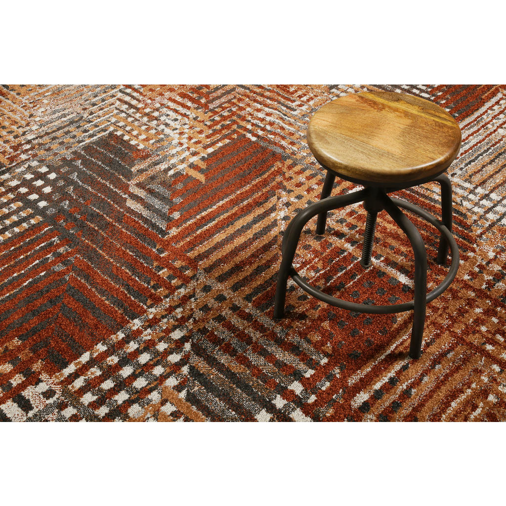 Thumbnail - Esprit Webteppich Vario, Braun, Rost, Textil, rechteckig, 80x150 cm, Textiles Vertrauen - Oeko-Tex®, Hohenstein, Oeko-Te...