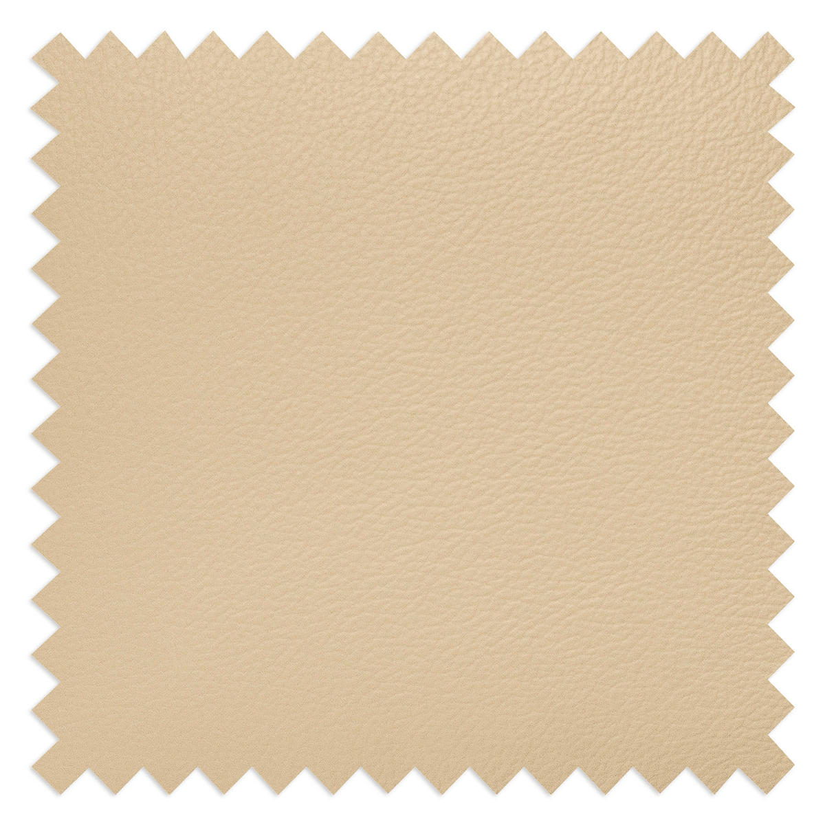 ECKSOFA Beige Echtleder Lederlook  - Beige/Buchefarben, Design, Leder/Holz (238/168cm) - Livetastic