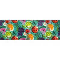LÄUFER 60/180 cm  - Multicolor, Design, Kunststoff/Textil (60/180cm) - wash+dry