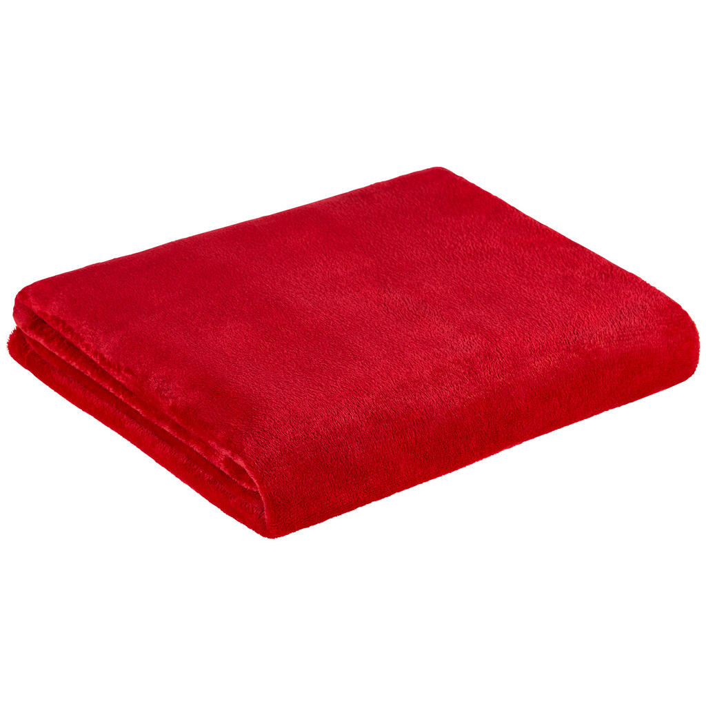 Boxxx PLÉD, polyester, 150/200 cm - červená