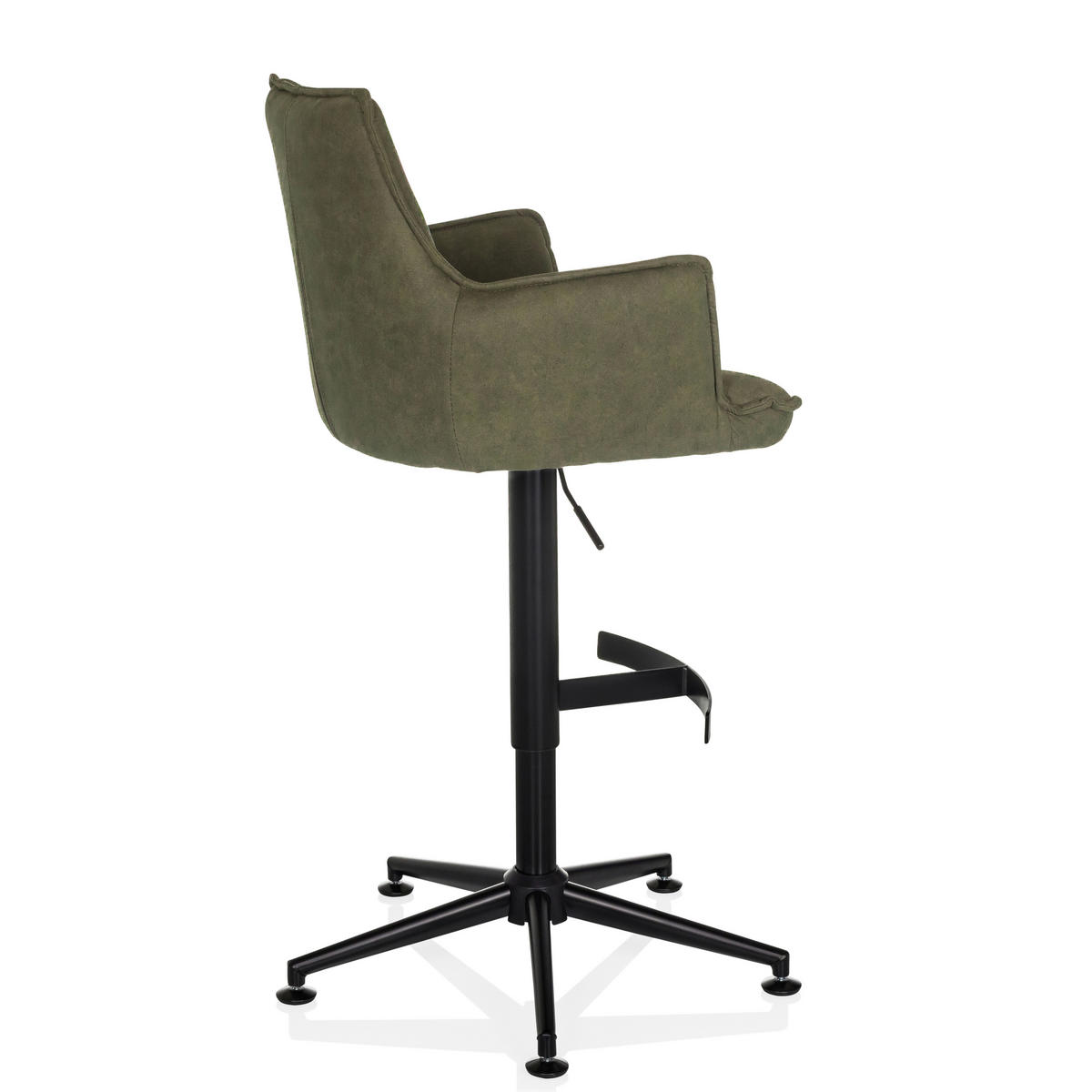 BARPALL i grön  - grön/svart, Modern, metall/textil (55/93/56cm) - MID.YOU