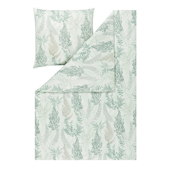 POVLEČENÍ, interlock jersey, šalvějově zelená, 140/200 cm - šalvějově zelená, Basics, textil (140/200cm) - Estella