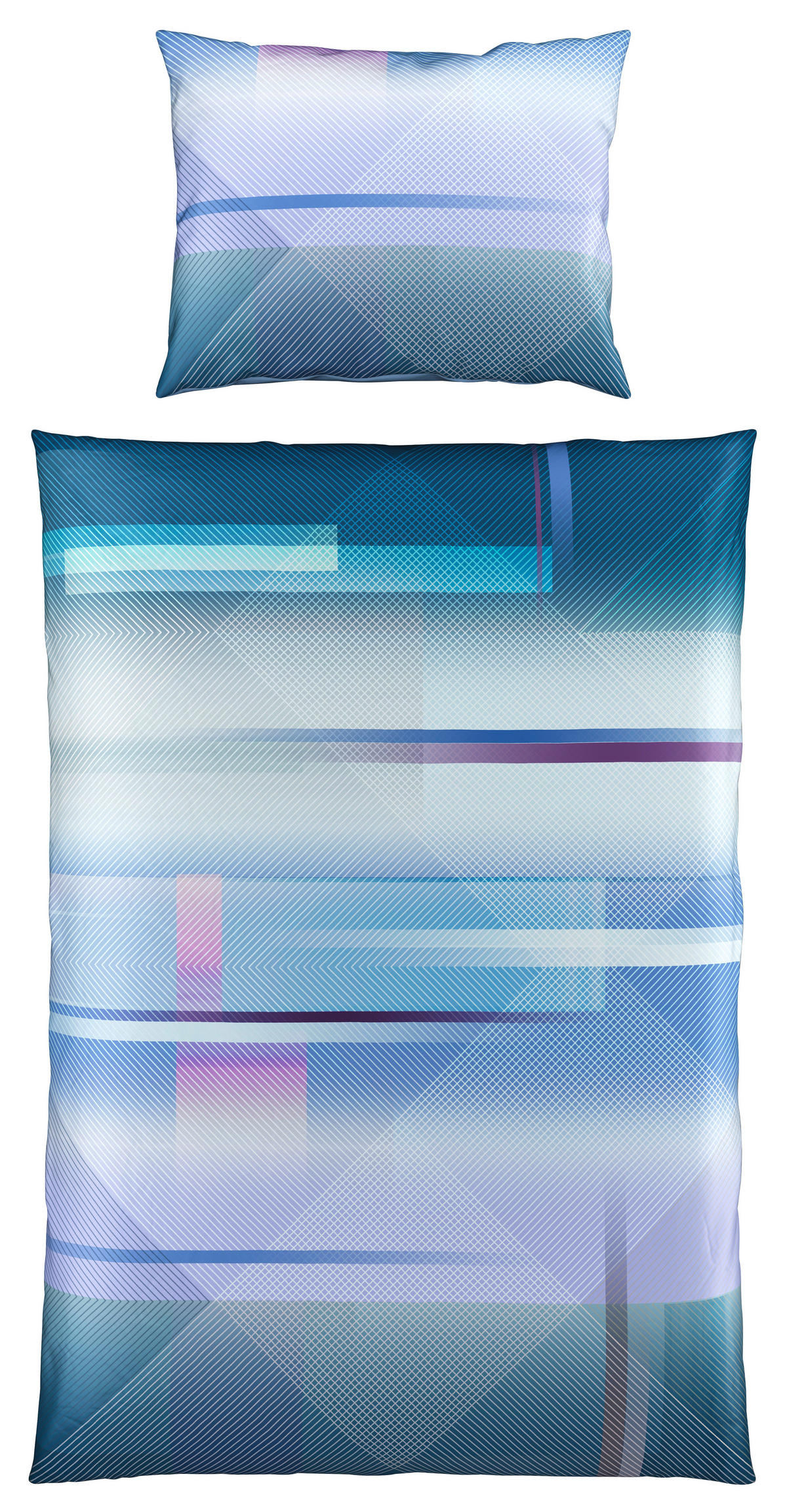 POVLEČENÍ, satén, fialová, 140/200 cm - fialová, Konvenční, textil (140/200cm) - Esposa