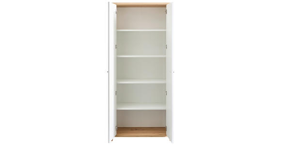 AKTENSCHRANK Weiß, Eiche Artisan - Weiß/Eiche Artisan, KONVENTIONELL, Holzwerkstoff (93/196/44cm) - Hom`in