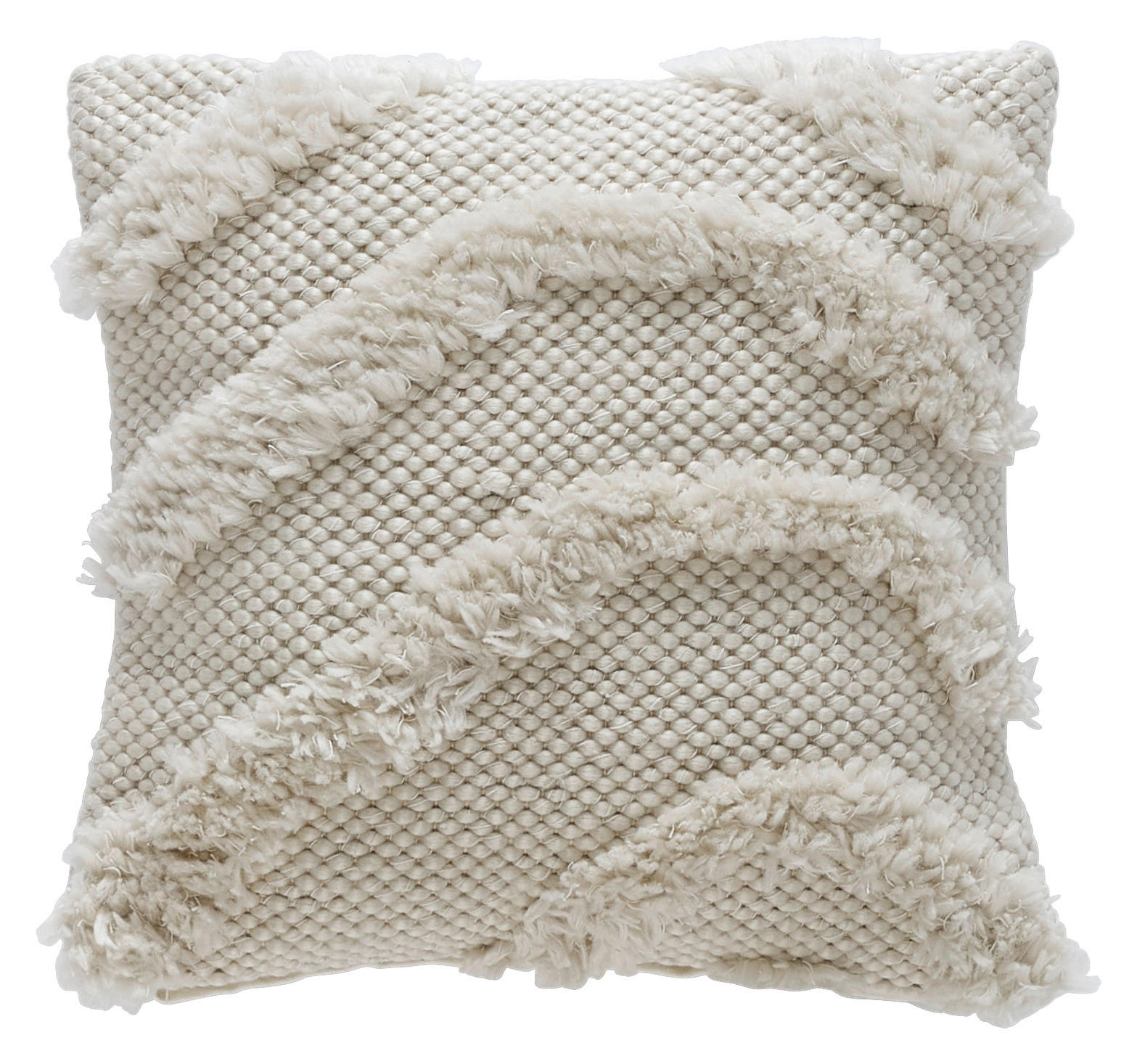 DEKORAČNÍ POLŠTÁŘ 45/45 cm - krémová, textil (45/45cm) - Novel