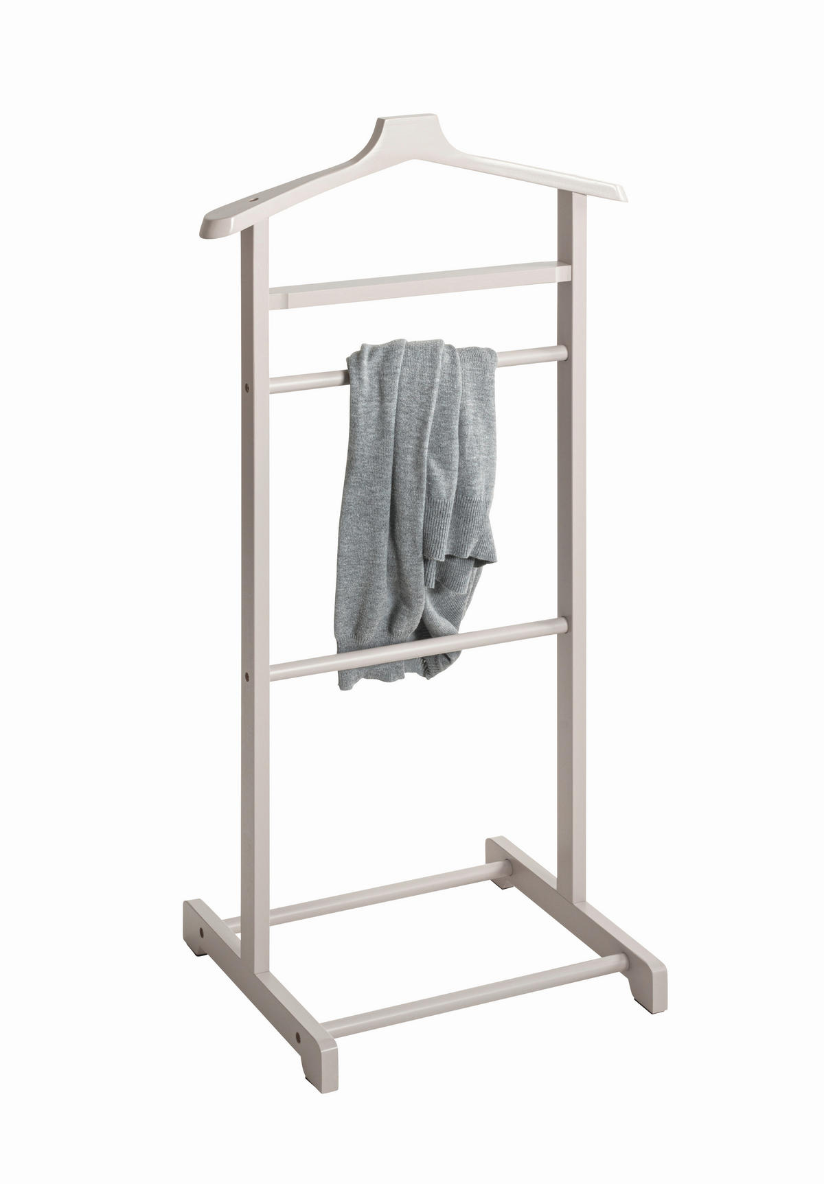 HERRENDIENER in Kaschmir 48/97/36 cm   - Kaschmir, Basics, Holz (48/97/36cm)