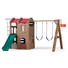 SPIELTURM - Dunkelgrün/Rot, Basics, Kunststoff (421,64/220,98/299,72cm) SPIELTURM - Dunkelgrün/Rot, Basics, Kunststoff (421,64/220,98/299,72cm)