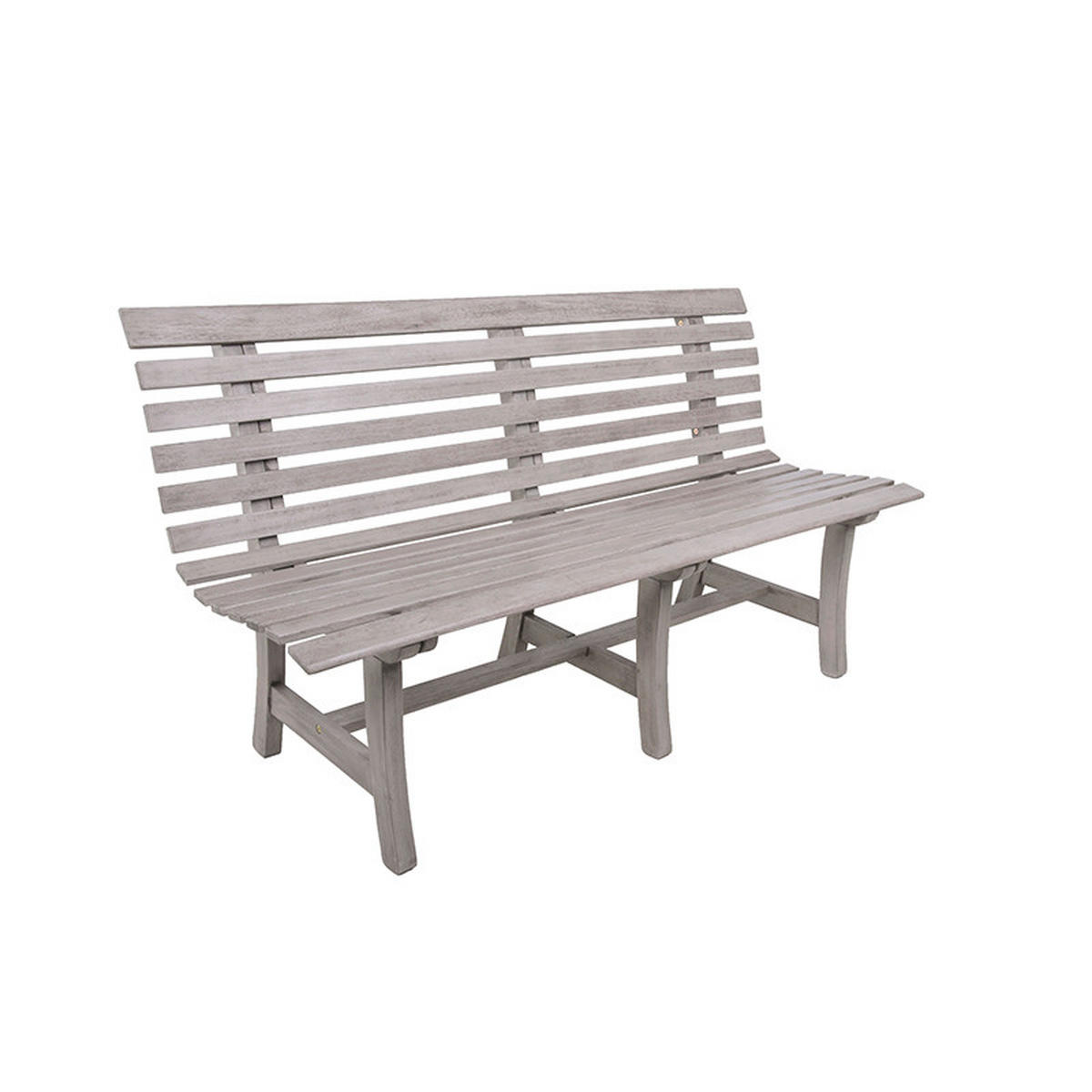 GARTENBANK 60/82/150 cm Eukalyptusholz   - Grau, MODERN, Holz (60/82/150cm) - Gardenson