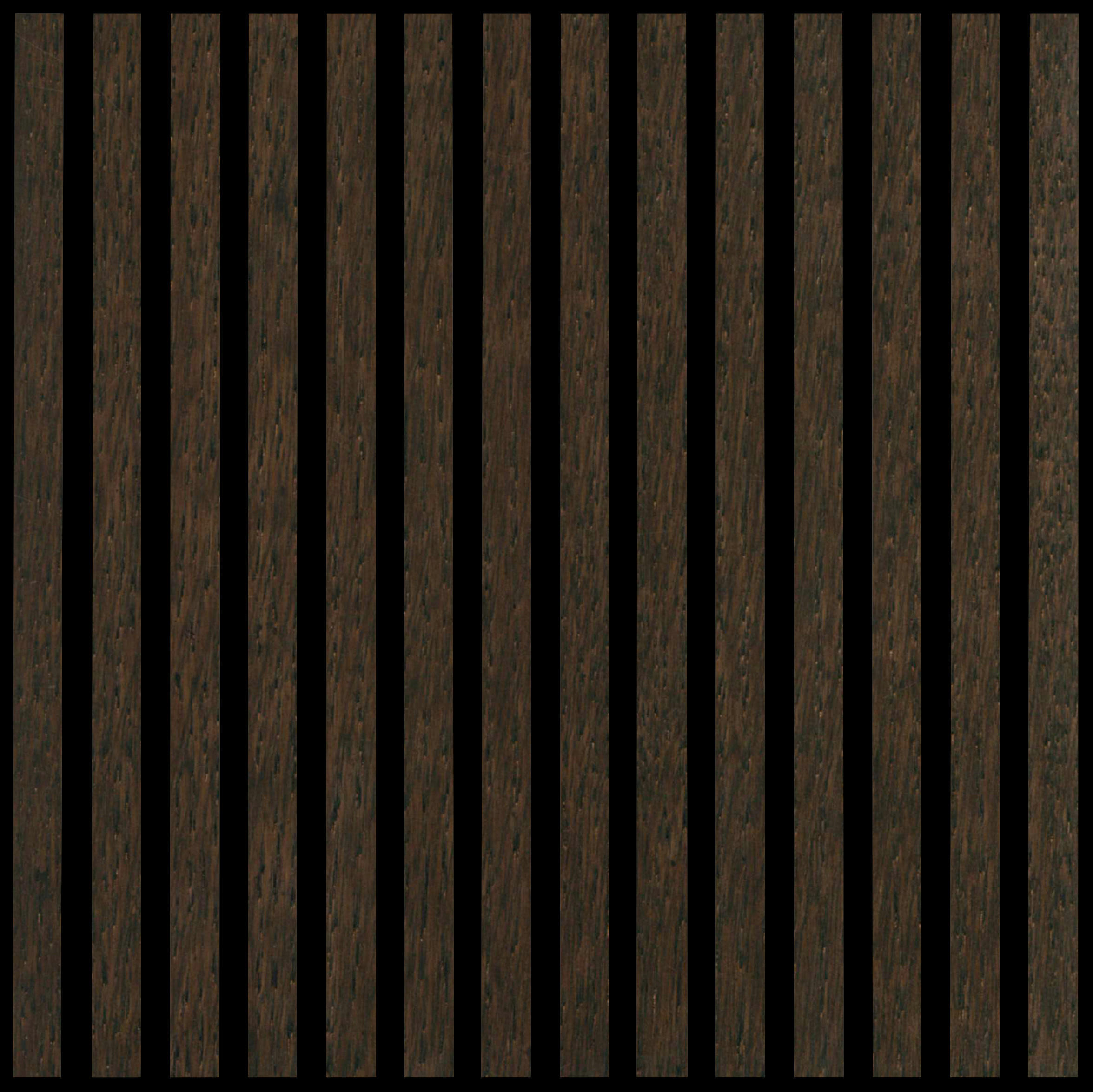 AKUSTIKPANEEL Eiche Geräuchert furniert 57.25/1.9/56 cm  - Eichefarben, KONVENTIONELL, Holzwerkstoff/Textil (57.25/1.9/56cm)
