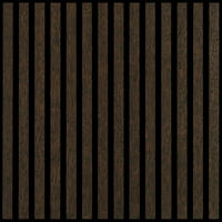 AKUSTIKPANEEL Eiche Geräuchert furniert 57.25/1.9/56 cm  - Eichefarben, KONVENTIONELL, Holzwerkstoff/Textil (57.25/1.9/56cm)