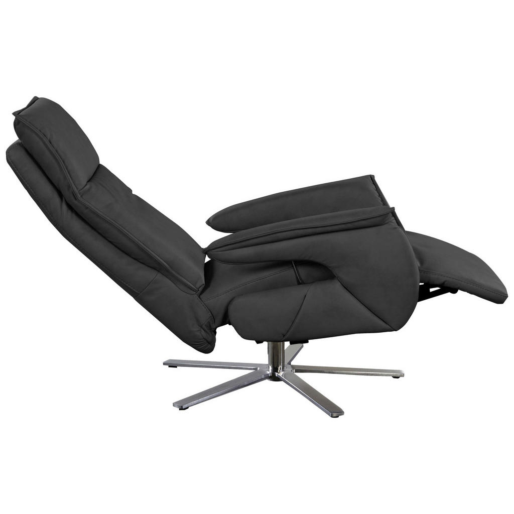 Thumbnail - Livetastic Relaxsessel, Anthrazit, Leder, Echtleder, Nappaleder, 77x116x80 cm, Wohnzimmer, Sessel, Relaxsessel