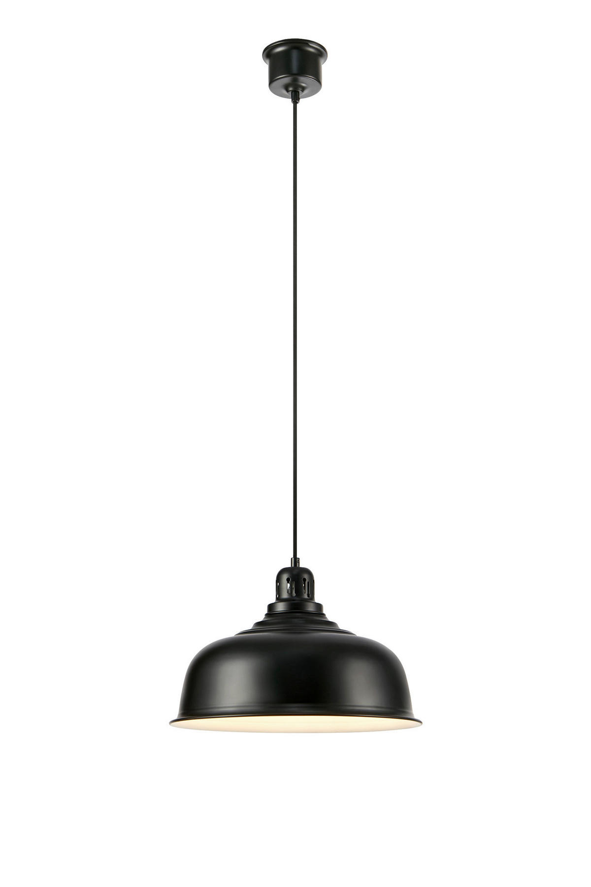 HÄNGELEUCHTE 37,5/24,5 cm   - Schwarz, Basics, Metall (37,5/24,5cm) - Markslöjd