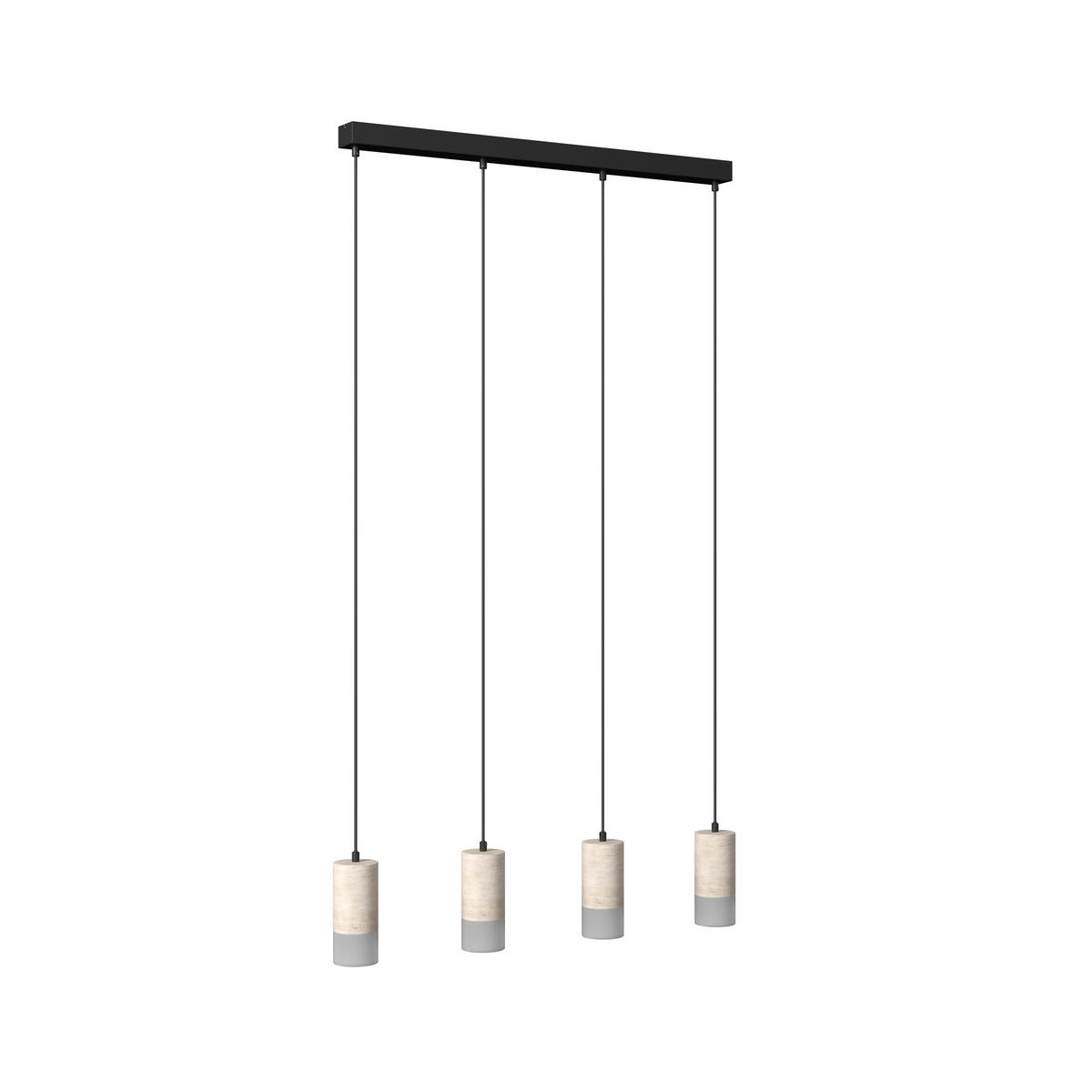 LED-HÄNGELEUCHTE 86/8/150 cm  - Pinienfarben, Design, Kunststoff/Stein (86/8/150cm) - Dieter Knoll