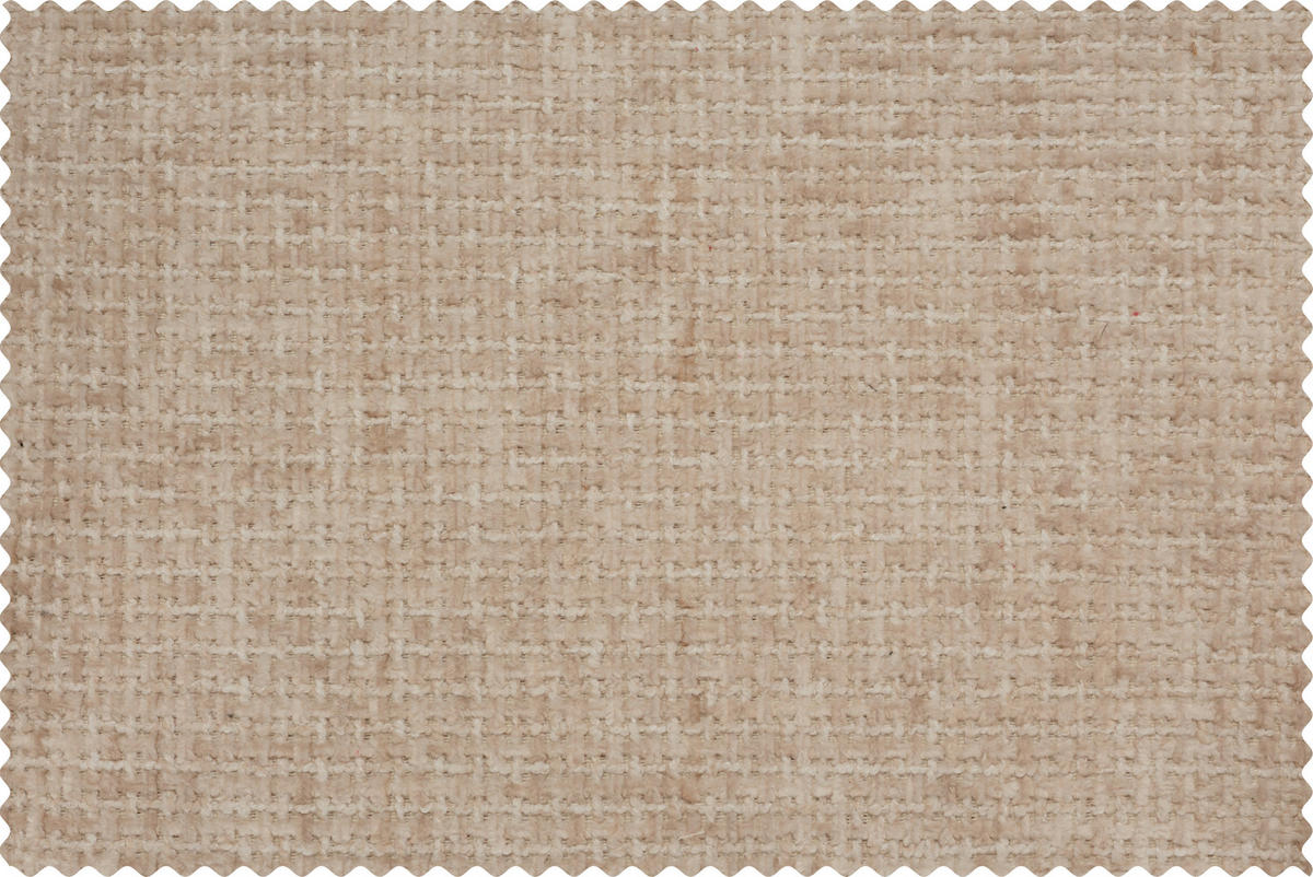 ARMLEHNSTUHL  Stoffauswahl, Sitzfläche 360° drehbar, automatische Rückholfunktion Mikrofaser  - Beige/Schwarz, Design, Textil/Metall (61/84/63cm) - Novel