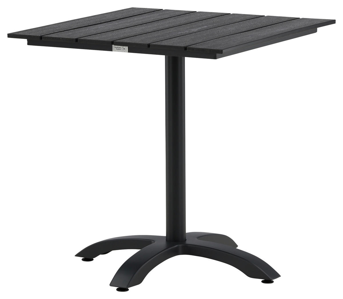 BALKONGBORD metall, plast  - svart, Klassisk, metall/plast (70/74/70cm) - Gardenson