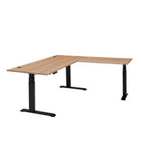 ECKSCHREIBTISCH 185/177/64-129 cm  in Eiche Artisan  - Eiche Artisan, Modern, Holzwerkstoff (185/177/64-129cm) - MID.YOU