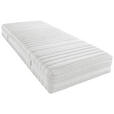 TASCHENFEDERKERNMATRATZE ORTHO STAR PLUS 90/200 cm Höhe ca. 26 cm  - Weiß, KONVENTIONELL, Textil (90/200cm) - Novel