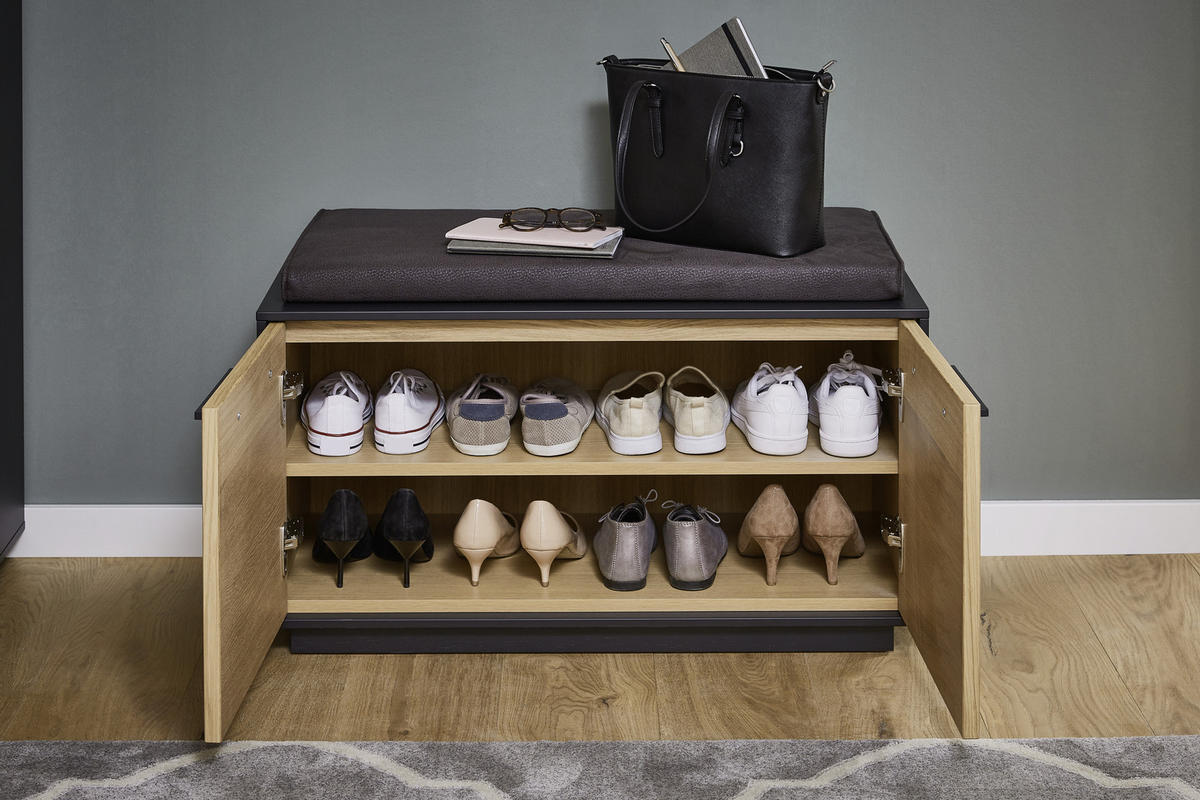 GARDEROBE 7-teilig  in 275/193/40 cm  - Design, Holz (275/193/40cm) - Dieter Knoll