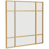 WANDSPIEGEL 120/120/3 cm  - Goldfarben, Design, Glas/Holzwerkstoff (120/120/3cm) - MID.YOU