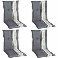 SESSELAUFLAGE Schriftzug  - Grau, KONVENTIONELL, Textil (50/8/105cm) - Ambia Garden