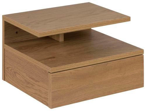 NACHTKÄSTCHEN in Eichefarben  - Eichefarben, Design, Holzwerkstoff (35/22,5/32cm) - Carryhome