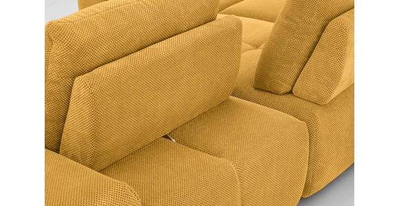 ECKSOFA  in Velours Terracotta  236/326 cm  - Terracotta/Schwarz, Design, Kunststoff/Textil (236/326cm) - Xora