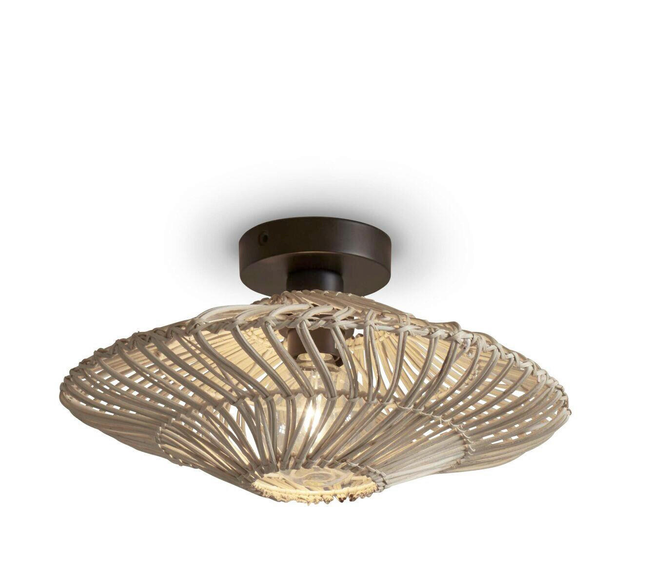 TAKLAMPA GOOD&MOJO  40/12 cm  - vit, Trend, naturmaterial (40/12cm) - Good & Mojo