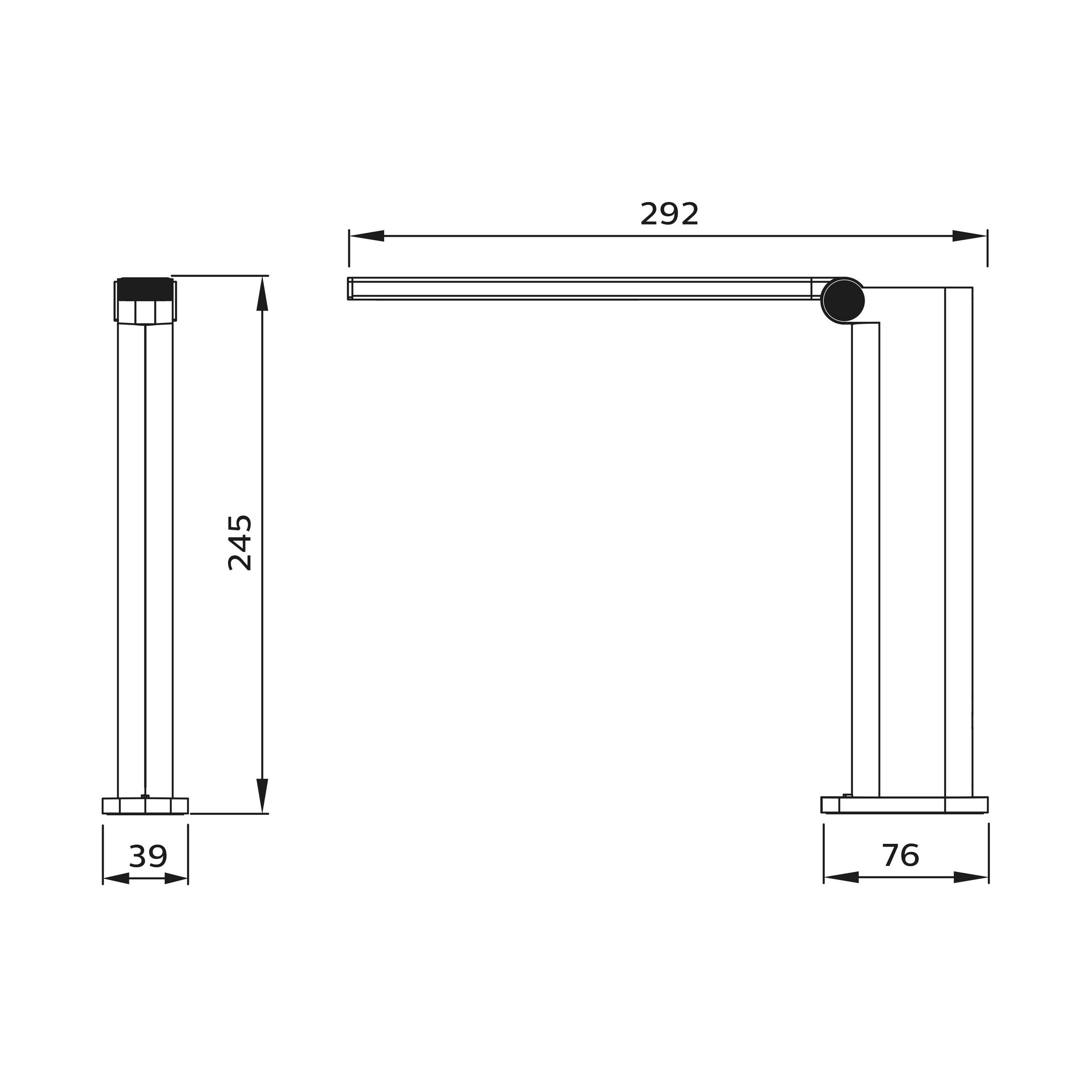 Thumbnail - Philips Schreibtischleuchte Amber, Weiß, Kunststoff, F, 3.9x24.5x29.2 cm, 3 Helligkeitsstufen, aufladbar über Usb, Lampe...