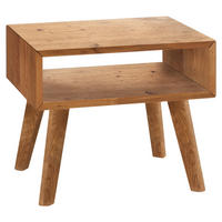 NACHTSCHRANK 50/42/41 cm Wildeiche massiv  - Wildeiche, Design, Holz (50/42/41cm) - Hasena