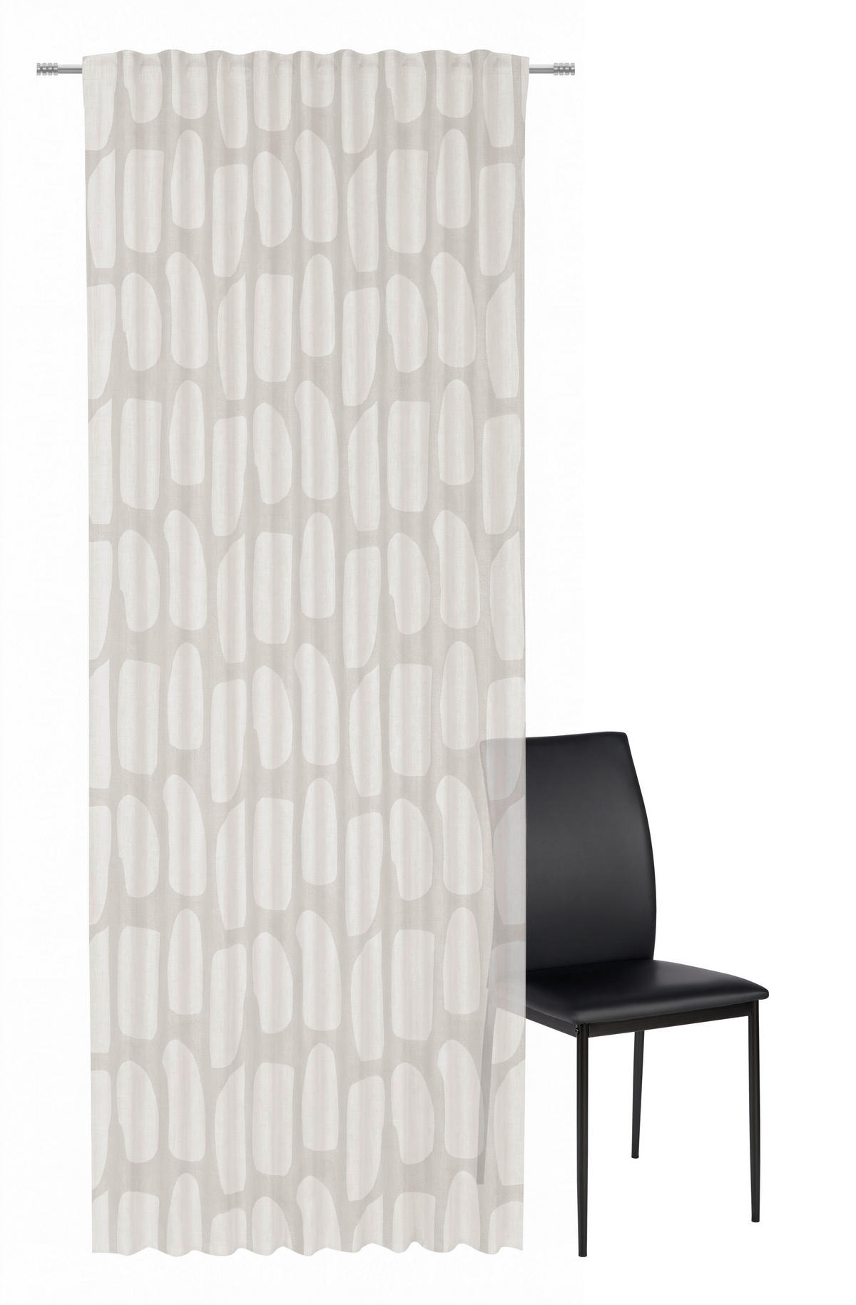HOTOVÝ ZÁVĚS, poloprůhledné, 140/245 cm - béžová, Trend, textil (140/245cm) - Esposa